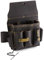 OX Tools OX-P263402-FBA Werkzeuggürtel-Tasche aus genarbtem Leder mit Kontrastnähten, Nieten und Isolierbandhalter, 10 Taschen, für Elektriker, 7,5 cm Gürtelschlaufe
