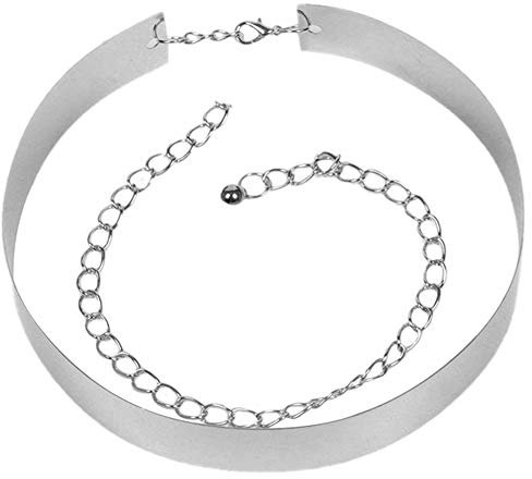 Asudaro Damen Taillengürtel Metallgürtel mit Pailletten und Ketten - Golden & Silber - Bauchgürtel & Taille Strap