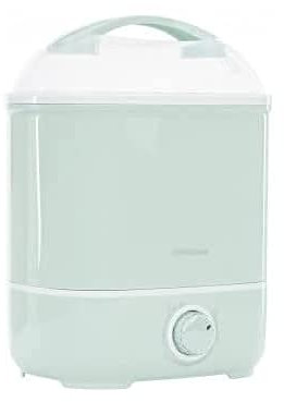 KikkaBoo Esterilizador Eléctrico CLEO, Esteriliza hasta 6 Biberones, Chupetes y Otros Accesorios, 3 Modos, Secado y Semi-secado, Compacto y Portátil, Menta