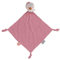 Nattou Maxi Doudou Plat Pingouin Sasha, Compagnon de Naissance, 52 x 52 cm, Coton/Polyester, Pauline et Sasha, Vieux Rose/Gris