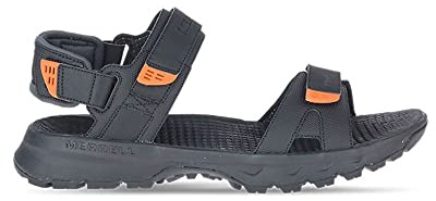 Merrell Herren Cedrus Convert Sandalen, Schwarz, 42 EU