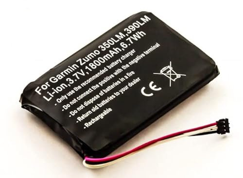 Akku für Garmin ZUMO 390LM / 350LM / 020-00218-05/010-01043-01/361-00059-00