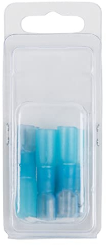 KS Tools 970.0680 Sortiment isolierter Quetschverbinder, blau, AWG16-14, 6-tlg Buchse