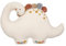 Atmosphera - Kinderkissen Dinosaurier - Baumwolle - 40x30 cm - Mehrfarbig