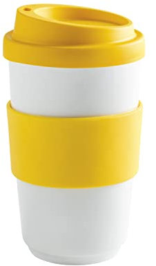KAHLA fillit Becher 0,40 l sunny yellow To Go Becher aus Porzellan