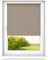time4blinds Mini Basic tenda a rullo - Non invasiva - Tenda a rullo per finestra all'interno senza forare - Maniglie non invasive - 700x1900mm Marrone Operato sul Lato Sinistro
