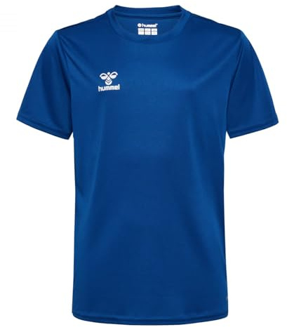 hummel Kids hmlEssential T-Shirt, Blue, Size 164
