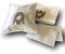 ZZ-Clan - 10 Staubsaugerbeutel kompatibel mit Swirl M40 / M49 / M54 & Miele Typ G/N GN 3D (+2 Filter) 5-lagiges Mikrovlies - Bestleistung