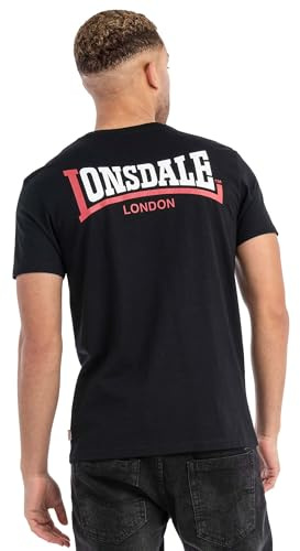 Lonsdale Herren T-Shirt Normale Passform Dale