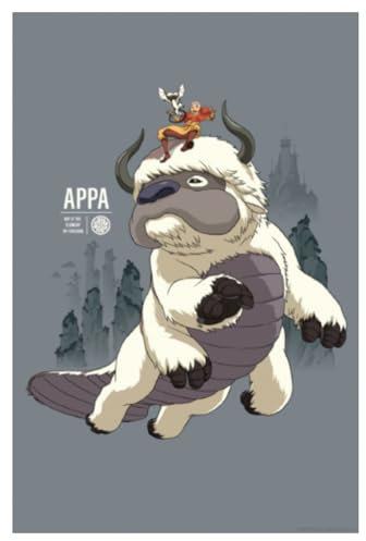 Avatar the Last Airbender Limited Edition A3 Kunstdruck