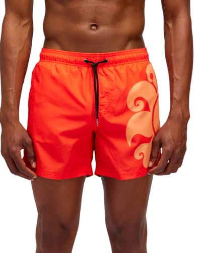SUNDEK Costume da Bagno Stampa Uomo M725 (IT, Testo, S, Regular, Regular, Sunrise)