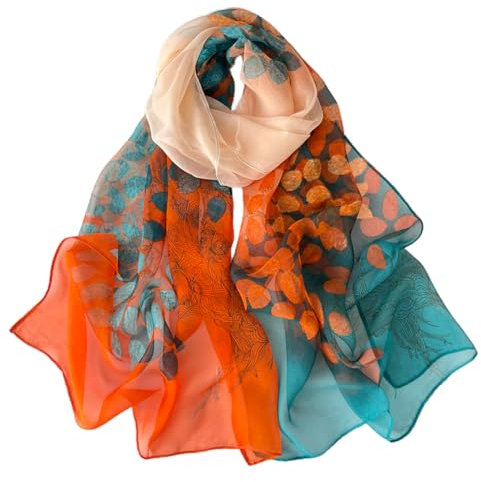 FAIRYGATE Damen Eleganter Halstuch - Premium Tuch - Pflegeleichtes Schaltuch - Damenschal B7228