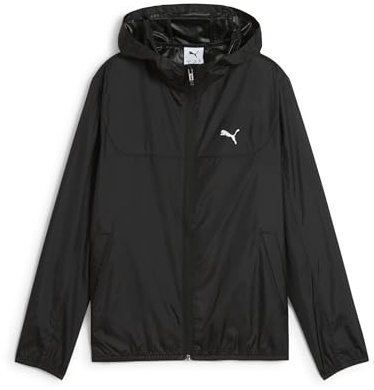 PUMA Ess Regular Windbreaker, Coupe-vent Mixte Enfant, PUMA Black,
