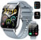 Smart Watch for Men Women Answer/Make Calls, 1.85 HD Fitness Watch with Heart Rate Monitor Sleep Monitor, 114+ Sports Activity Trackers with Step Counter, IPx8 Waterproof, Smartwatch for Android/iOS