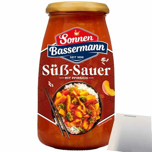 Sonnen Bassermann Süss-Sauer Sauce (525g Glas) + usy Block