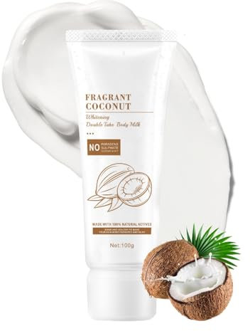 Coconut Body Lotion - Body Lotion - Body Moisturiser for Dry Skin - Moisturizing,Nourishing,Smoothing,Firming Body Lotion - Body Skin Care - Coconut Body Moisturiser - Coconut Body Cream