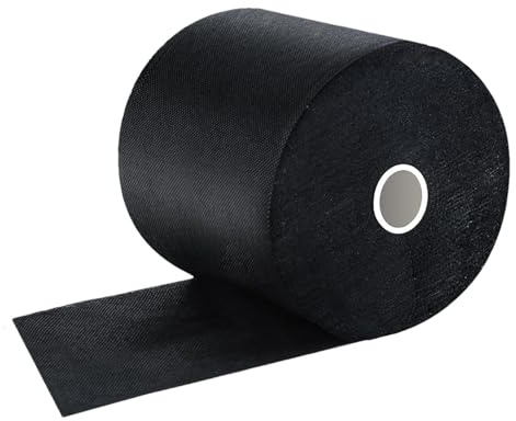 Nybhyjka Baumstamm Schutz, Baumschutz 10cm × 40m/80m/120m,Baumstamm-Abdeckung,Baumrindenschutz, Schwarze Stamm-Bandage, Frostschutz-Baum-Band, Vlies-Baum-Reparaturband, Baumstammschutz