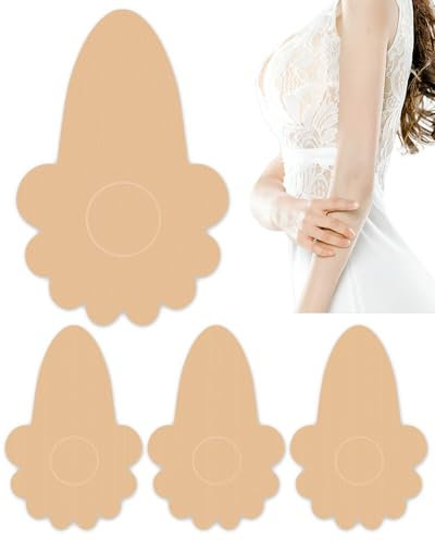 Whilissmsy Boob Tape,2Pairs Boobtapes Large Breasts Lift Tape Push Up for C-E Cup Yellow