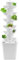 ZJHESXV Vertikal Hydroponik Turm 30 Pods 26x26x86cm Hydrokultur Anbausystem mit 10L Wassertank Hydroponic Growing System mit Wasserpumpe Aeroponik Anbauset Aeroponics Growing Kit für Gemüse (Weiß)