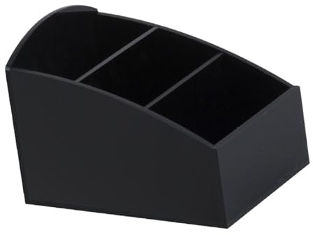 MERIGLARE Soporte para Sobres de Azúcar Organizador de Sobres de Té Caja para Almacenamiento de Condimentos Dispensador Acrílico Portátil Resistente Adecuado Pa, Negro, Individual