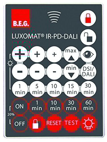 Beg det.mov/pres-i.crep - Mando distancia ir-pd-dali gris