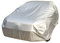 logei® Voiture Auto Housse Anti poussière Etanche Anti Soleil Anti-UV Bâche Couverture Universelle, 430 x 160 x 120cm, Argent