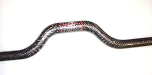 Voll Carbon Fixie/Singlespeed Riser Lenker 25,4 * 500-620mm nur 105g (560mm)