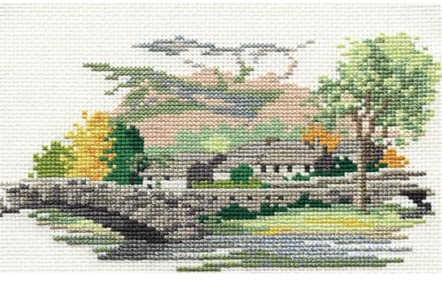Derwentwater Designs Grange-in-Borrowdale Cross Stitch Kit