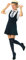 sowest School Girl & Boater Hat Small UK 8-10