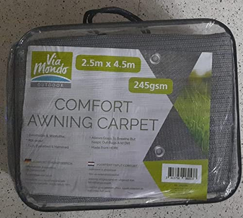 Via Mondo Tenttapijt Comfort 2,5x 4m Grijs