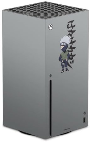 DeinDesign Autocollant Compatible avec Microsoft Xbox Series X Sticker Film Autocollant Produit sous Licence Officielle Naruto Shippuden Kakashi