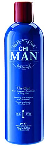 CHI Man The One 3-in-1 Shampoo, Conditioner & Duschgel, 355 ml