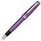 Sailor Füllfederhalter Pro Gear Slim Metallic Violet | Schreibstift aus Harz mit Rhodium-Beschlägen | Federstärke M | Stilvolle Geschenkbox