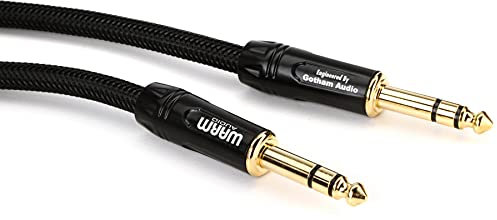 Warm Audio Prem-TRS-10' Premier Series Audiokabel (TRS zu TRS) – 3 m