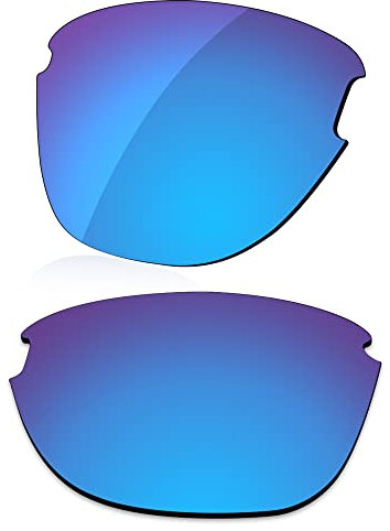 LenzReborn Polarized Lens Replacement for Oakley Frogskins Lite OO9374 Sunglass - Ice Blue - Polarized Mirrored