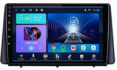 Andriod 10 Haupteinheit Autoradio for Focus 2019 9 Zoll Premium Media Receiver Slimline SAT NAV (Color : T900 6G 128G)