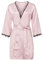 Vestaglia da donna lunga in raso leggero e setoso lungo damigella d'onore da sposa casalinga da notte leggera e lunga in raso vestaglie casual da donna, 0B-Rosa, L