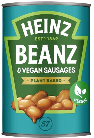 Heinz Plant Based Baked Beans and Vegan Sausages 415g