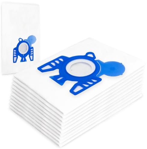 PRIMEBAG - 10 Staubsaugerbeutel kompatibel mit Menalux 3100/3101 - Aus mehrlagigem Vlies für Bestleistung beim Saugen