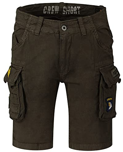 Alpha Industries Crew Short Patch Short für Herren Greyblack