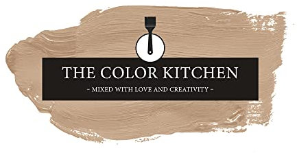 Livingwalls THE COLOR KITCHEN universelle Wandfarbe - Malerfarbe für Wohnräume und Arbeitszimmer - matte Innenfarbe in Braun - 2,5l Deckfarbe in TCK6011