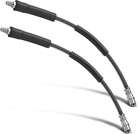 Frankberg 2x Bremsschlauch Vorne Kompatibel mit CLS C219 CLS280 CLS300 CLS320 CLS350 CLS500 2004-2010 E-Klasse W212 E300 2009-2016 Replace# 2204200048