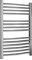 Balterley Vertical Radiator Curved Ladder Rail, Rounded Towel Rails Chrome Radiator, Radiators Wall Mounted, Central Heating Radiators for Bathroom, Kitchen - 500mm x 700mm, 710 BTU (Chrome)