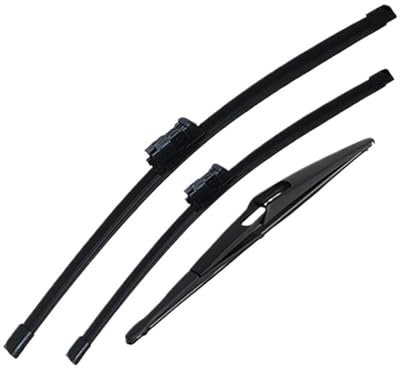 Scheibenwischer Für Fiat Für 500X 2014-2017 Fenster Wischer Auto Vorne Hinten Scheibenwischer Blades Set Fenster Waschmaschine Auto Wischer Klinge Ersatzwischblätter