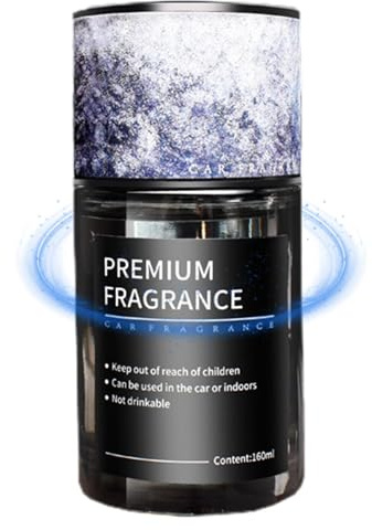 Auto-Lufterfrischer-Diffusor, 160 ml, Turbo-Lufterfrischer, Auto-Luft-Aromatherapie, leichter Duft, Diffusor, Design für Toilette