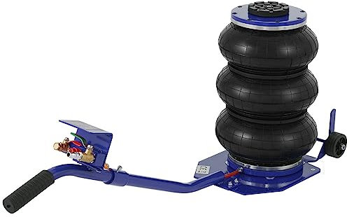 3 Tone Pneumatic Jack with Triple Air Bags, Inflatable Air Bag Jacks for Car, Air Pressure Jack Car Lift Tools, 135-400 mm Lifting Height, 6600 LBS Capacity