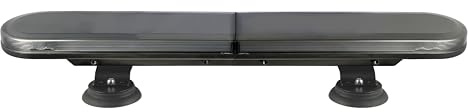 Matel Service Warnbalken Dark Slim 45 mm Warnleuchte Leuchtbalken Dachbalken LED 600x100x45mm R65 6 Modi