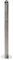 VIVANNO Stand-Ascher Stand-Aschenbecher Edelstahl gebürstet CENICERO 8x100 cm - ca. 2 L
