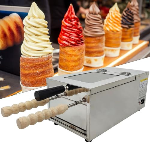 Four à Pain Pour GâTeaux En CheminéE, Four à Pain Grillé, Fabricant De CôNes De CrèMe GlacéE éLectrique Commercial,220V
