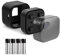 Runpower Battery Extension Pack for Blink Outdoor 4, 2X Extended Runtime for Outdoor 4 Smart Security Camera, Included 4 pcs Ni-MH Batteries & Waterproof Silicone Cover.